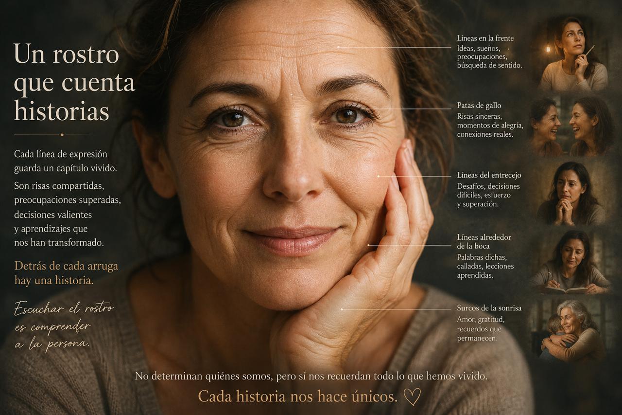 Las emociones dejan escrito el rostro